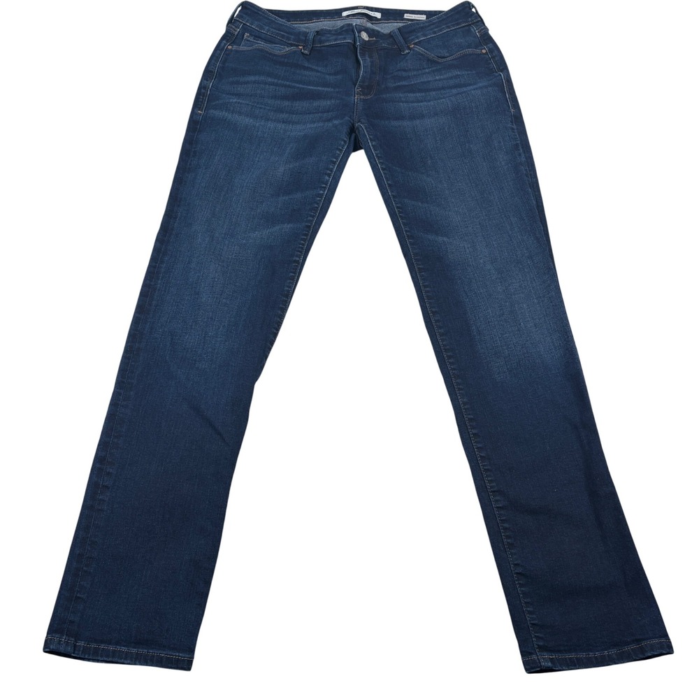 Mavi Emma Slim Boyfriend Jeans Womens 32 Waist Dark Wash Denim Classic Boho